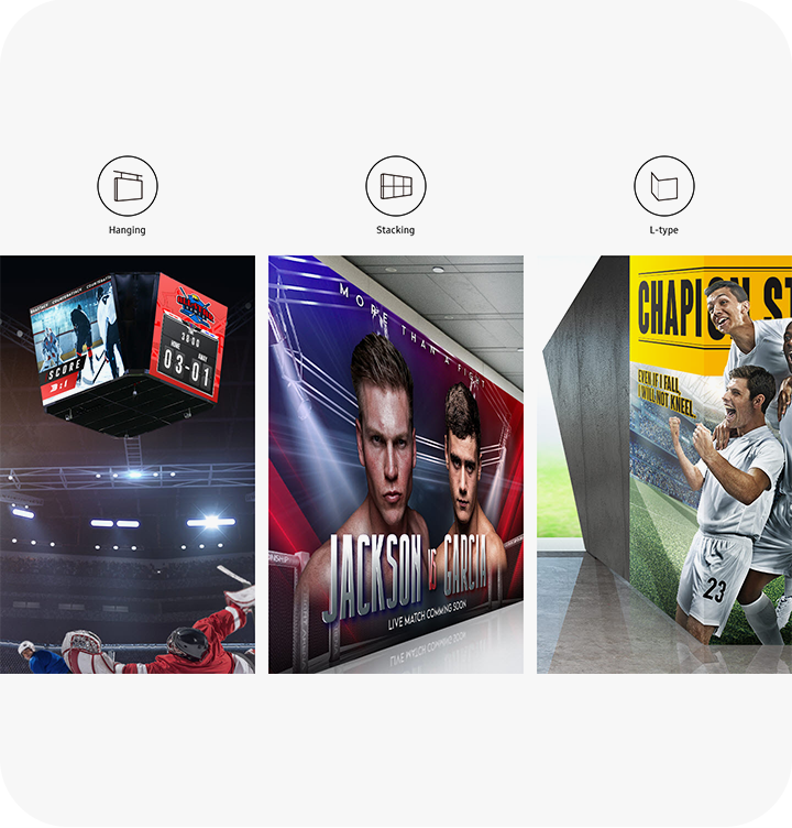 Variety of installation options