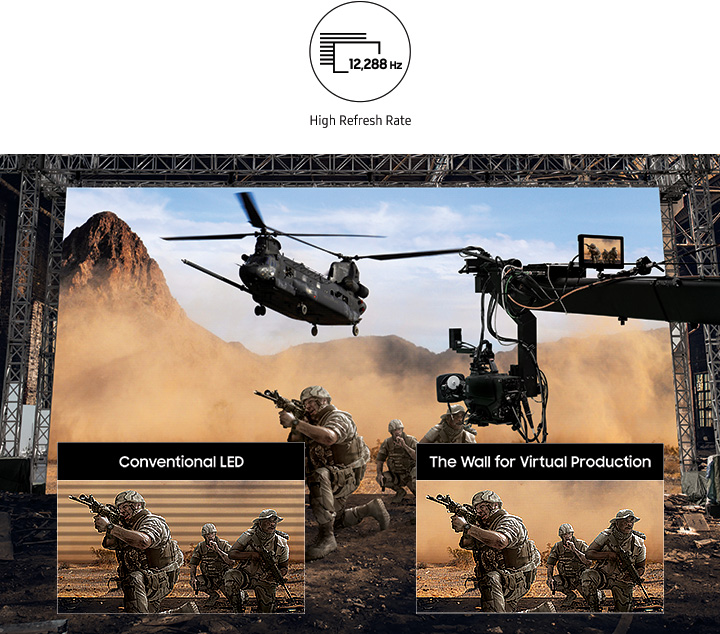 Less flickering and artifacts