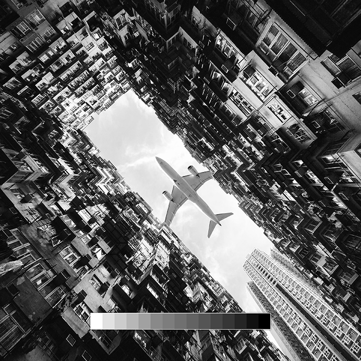 Continuous natural shading