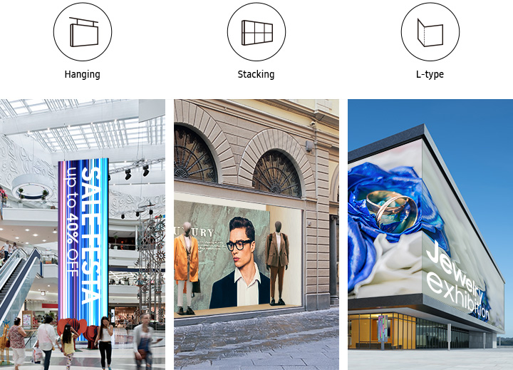 Flexible installation for any location