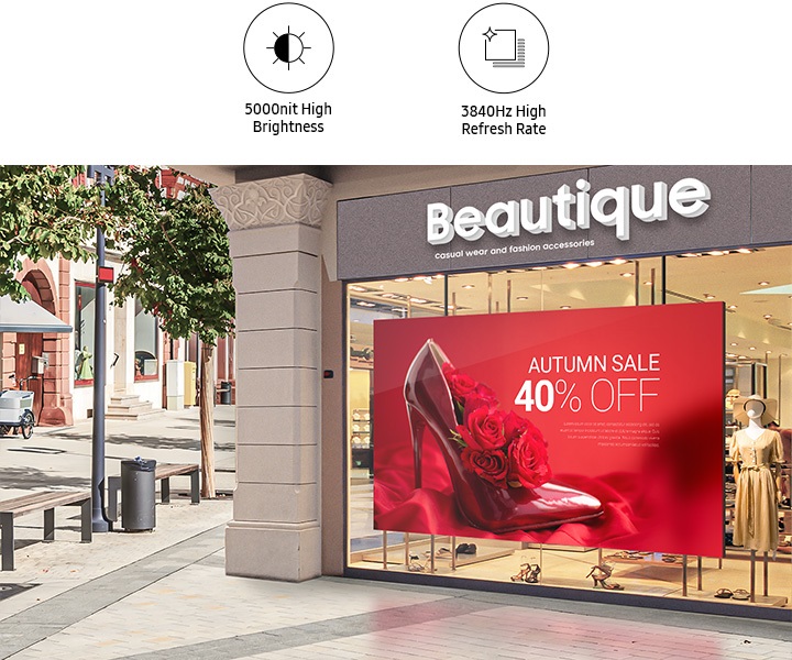 Clear, brilliant visuals