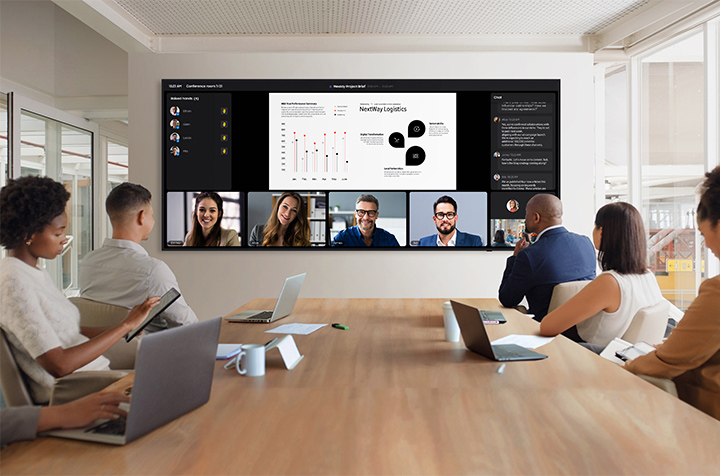 Scale up your business with a supersized screen