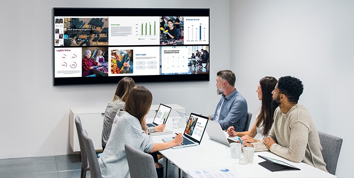 Collaborate instantly with wireless screen sharing