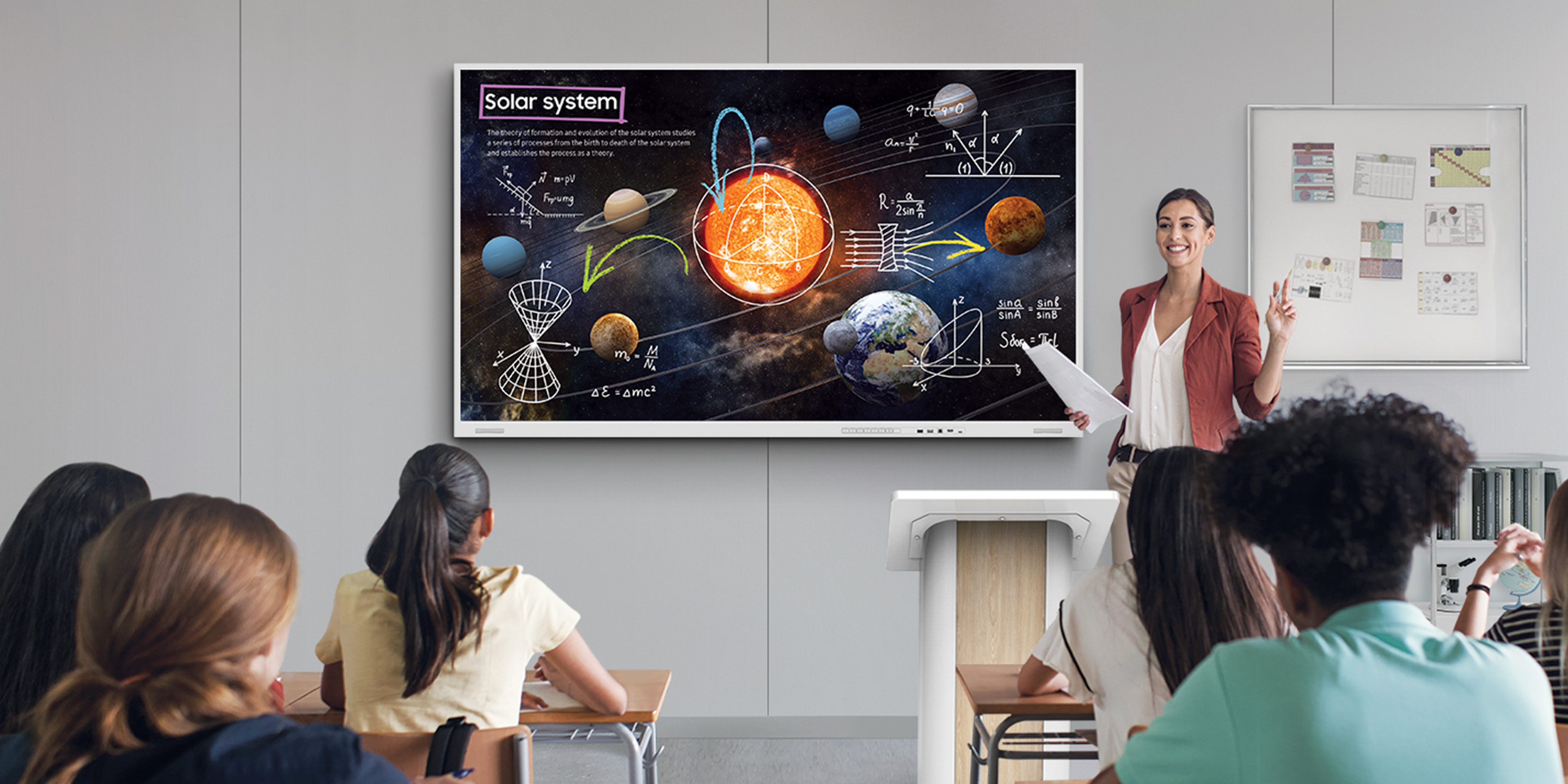 מסך מגע אינטראקטיבי "55 &ndash; SAMSUNG Flip Pro WM55B