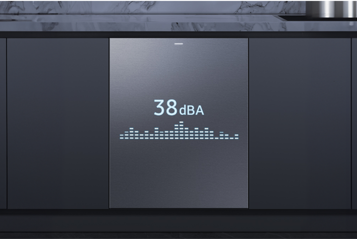 Quiet Dishwasher at 38 dBA