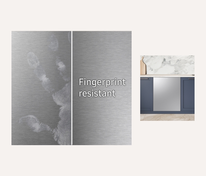 Fingerprint Resistant Stainless Steel Dishwasher