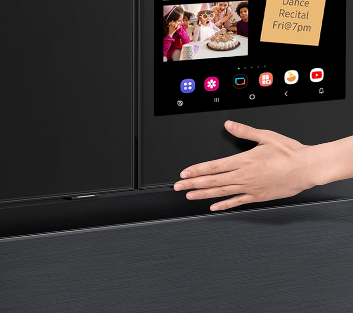 Open your fridge with a light touch