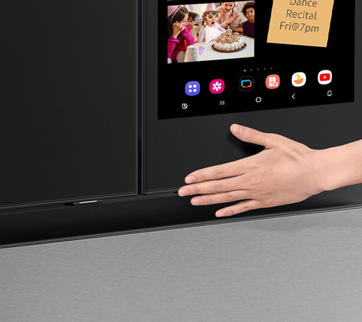 Open your fridge with a light touch