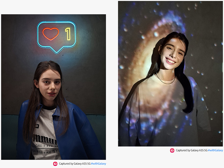 Capture the night like never before with Galaxy A35 5G