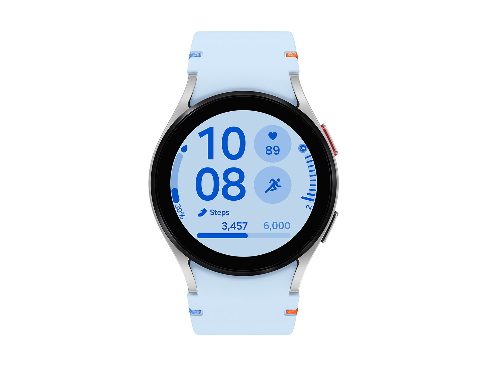 Thumbnail image of Galaxy Watch FE, 40mm, Silver, Bluetooth