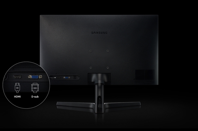 Samsung LS27R356FHNXZA 27 LED-Lit Monitor 75Hz Freesync Dark Blue Grey 