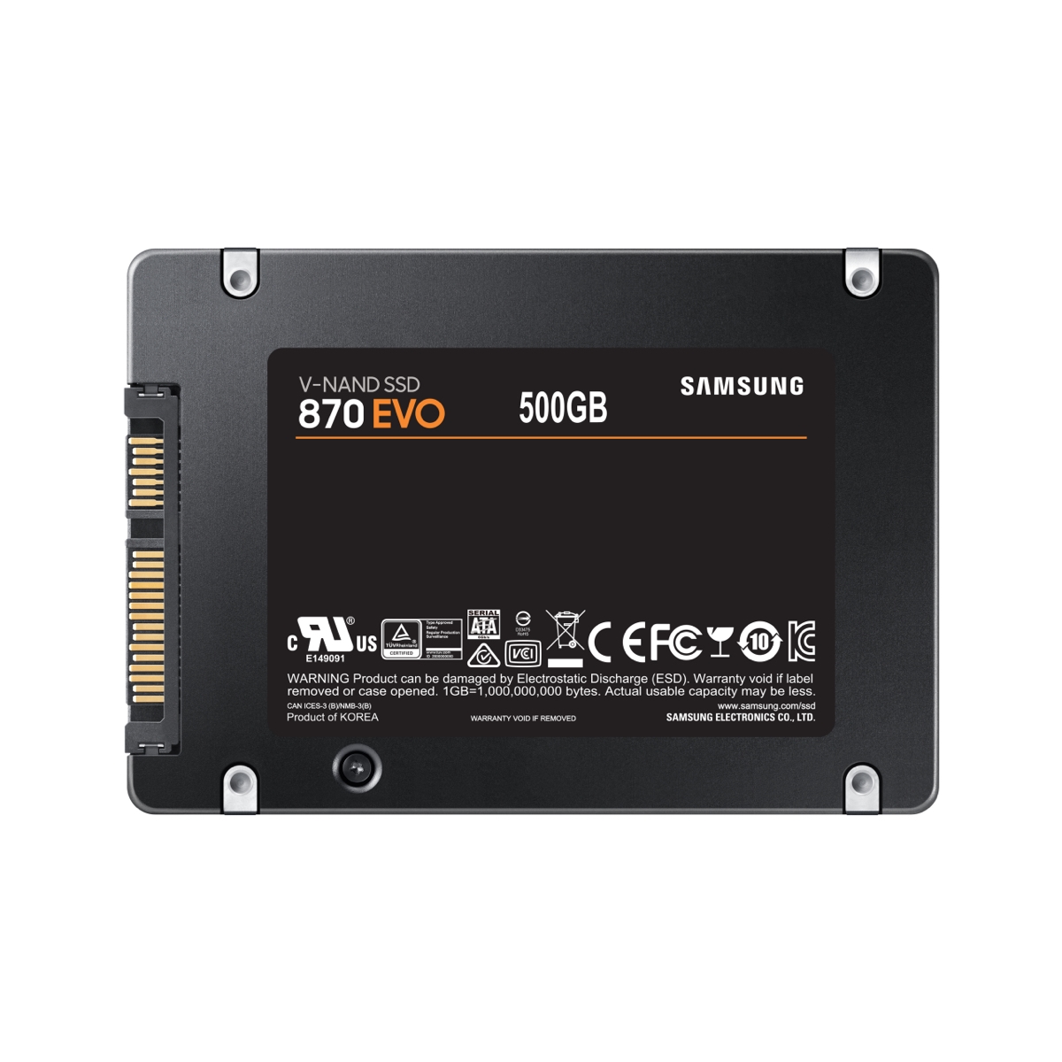 Thumbnail image of 870 EVO SATA III 2.5&quot; SSD 500GB