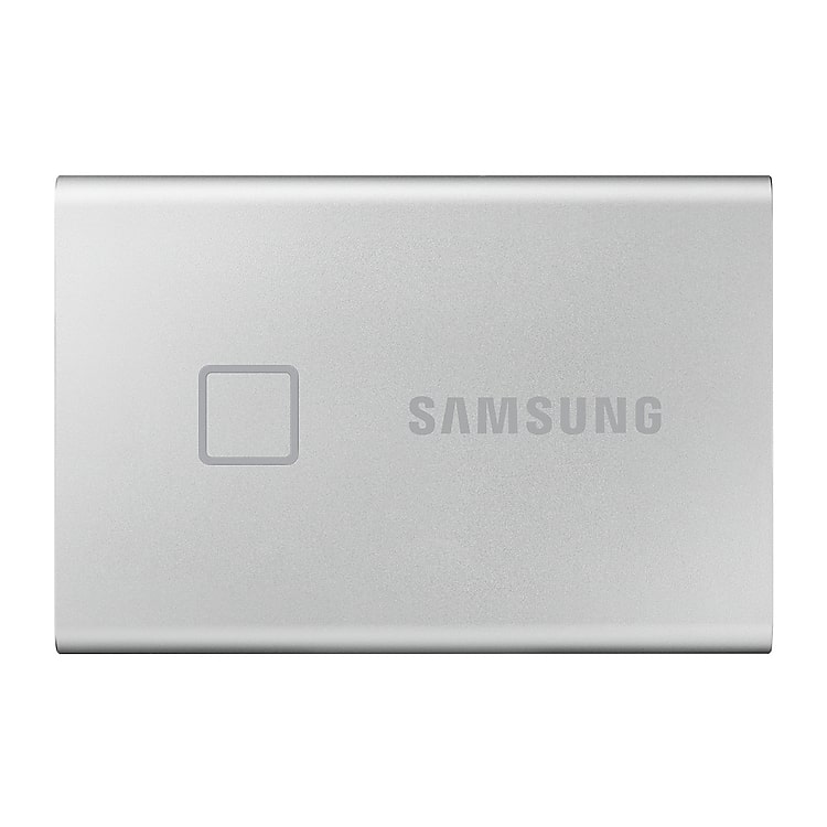 MU-PC500S//WW Silver 500GB Samsung T7 Touch Portable SSD USB 3.2
