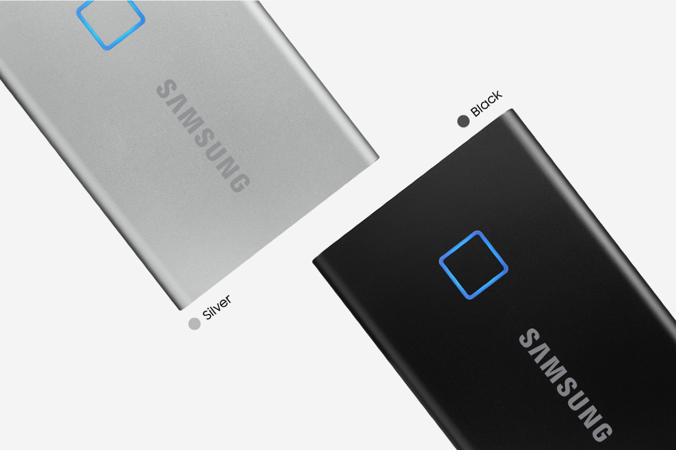 2TB Portable SSD T7 Touch MU-PC2T0K/WW | Samsung Business