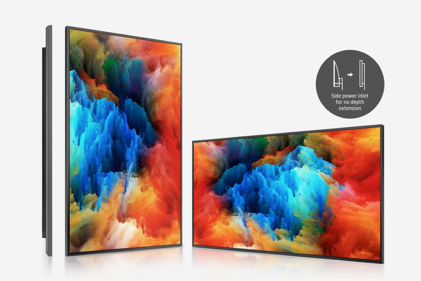 Qm85r Qmr Series 85 4k Uhd Cisco Certified Compatible Display Samsung Business
