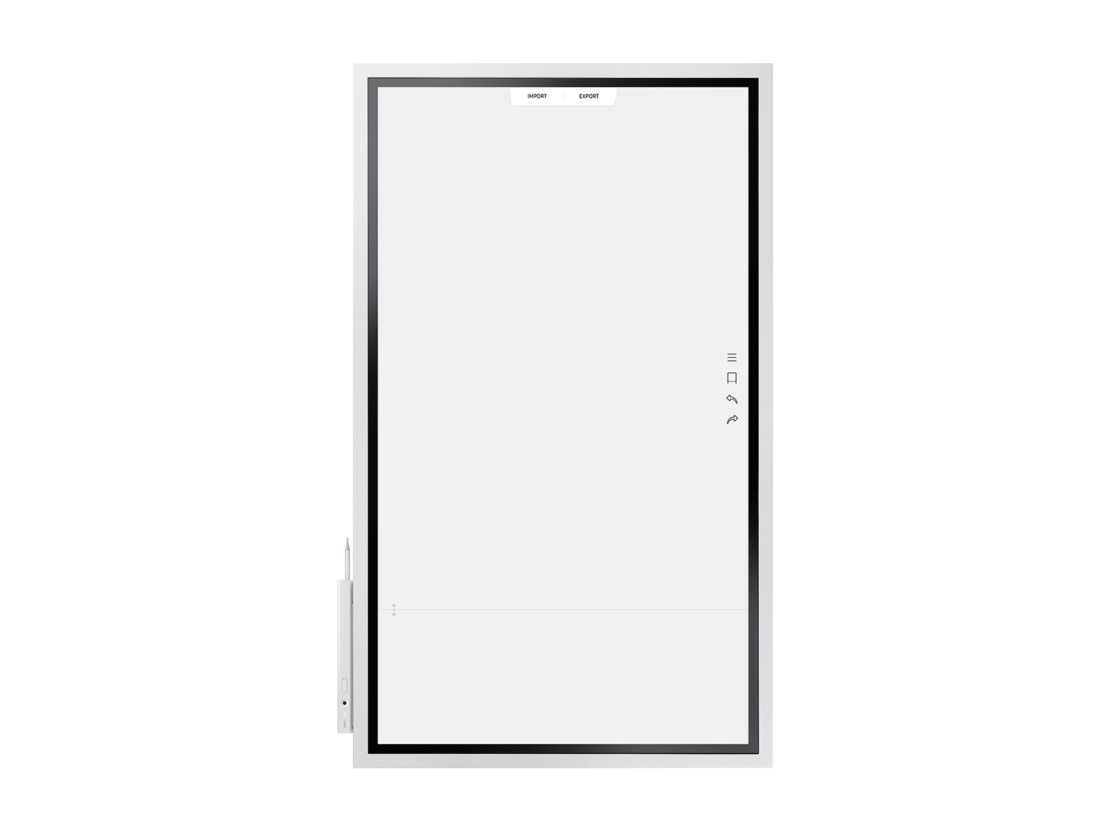 139,7 cm 55 Zoll Samsung LH55WMHPTWC/EN LED Display Flipchart weiß
