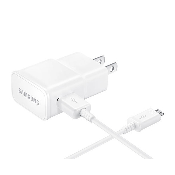 Samsung EP-TA20EWE 2 Pin with ECB-DU4AWE Data cable White