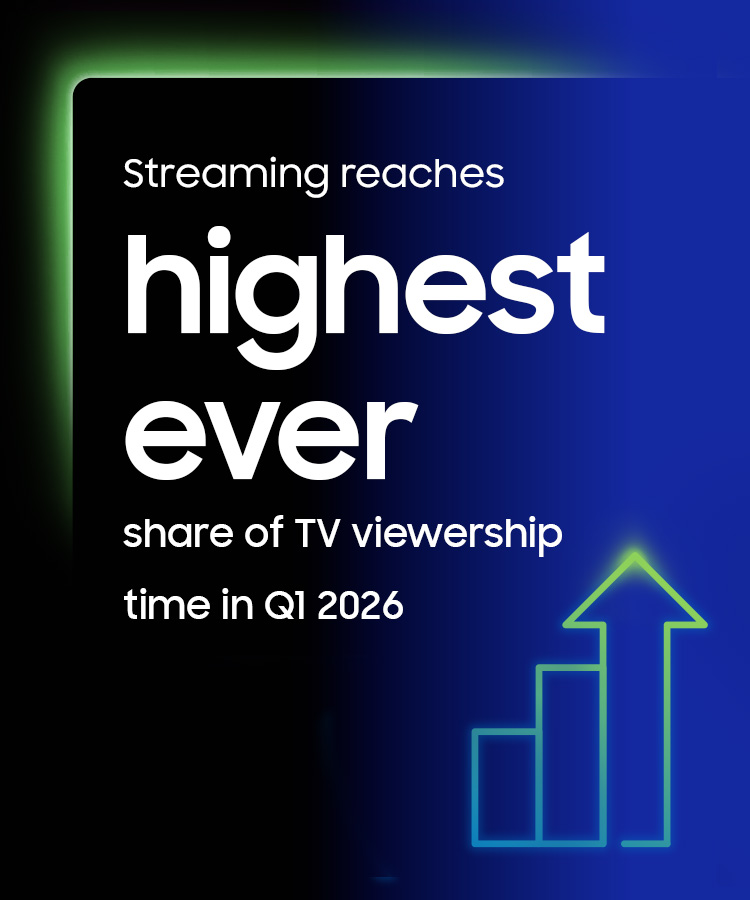 Streaming reaches highest ever share of TV viewership time in Q1 2026