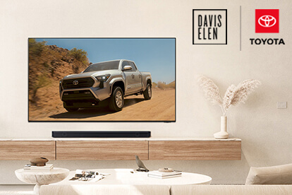 Samsung Ads and Davis Elen Advertising help Toyota cut through the clutter
