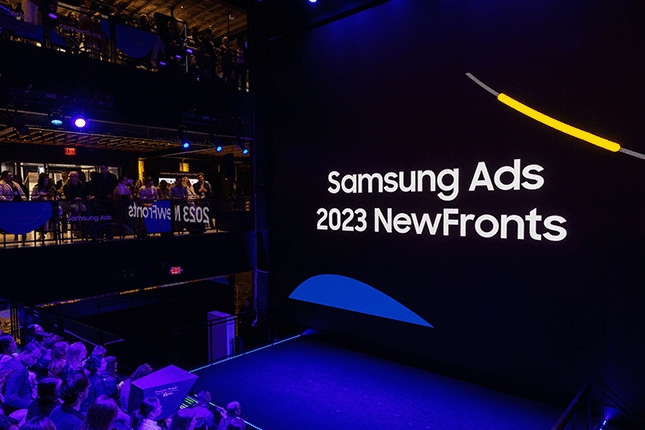 Samsung Ads at NewFronts 2023