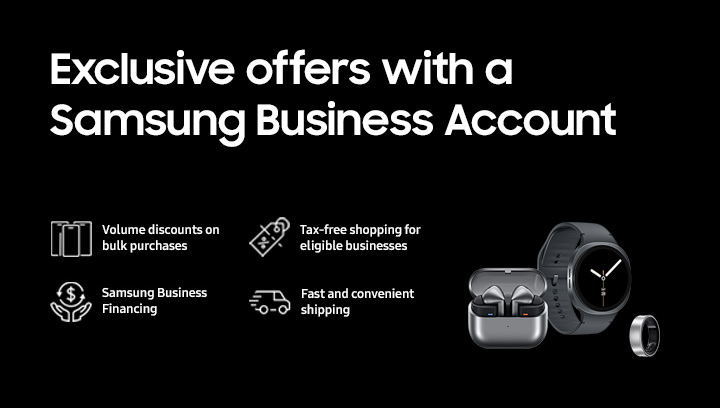 Power your business with Samsung Business Direct