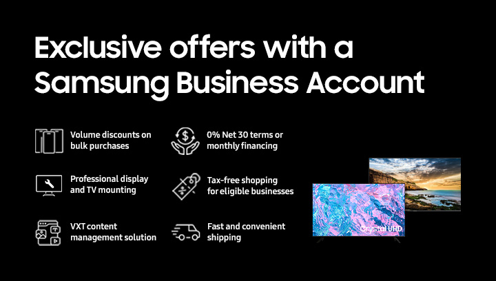 Power your business with Samsung Business Direct