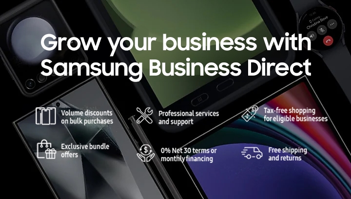 Power your business with Samsung Business Direct