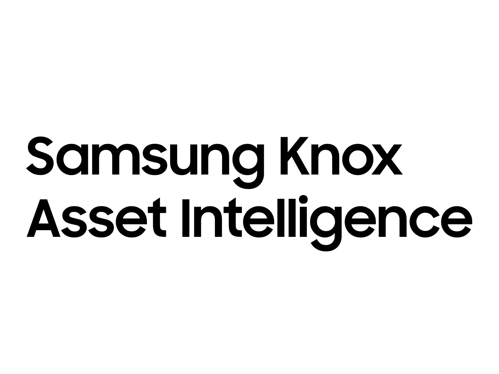 Knox Asset Intelligence 1 year license