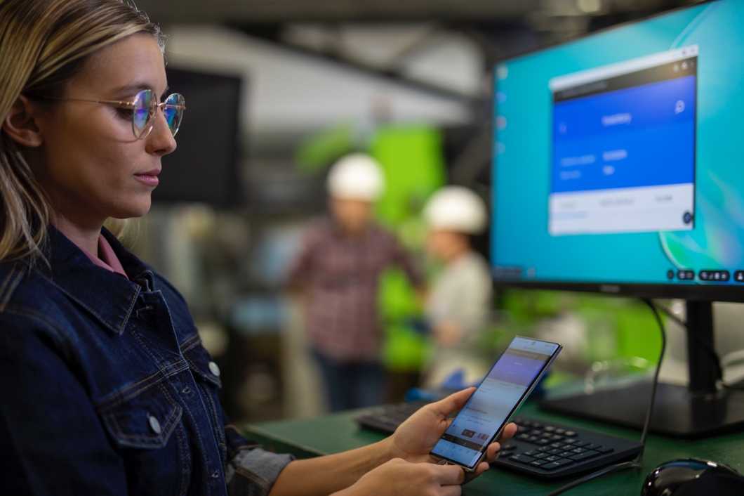 Samsung DeX for manufacturing