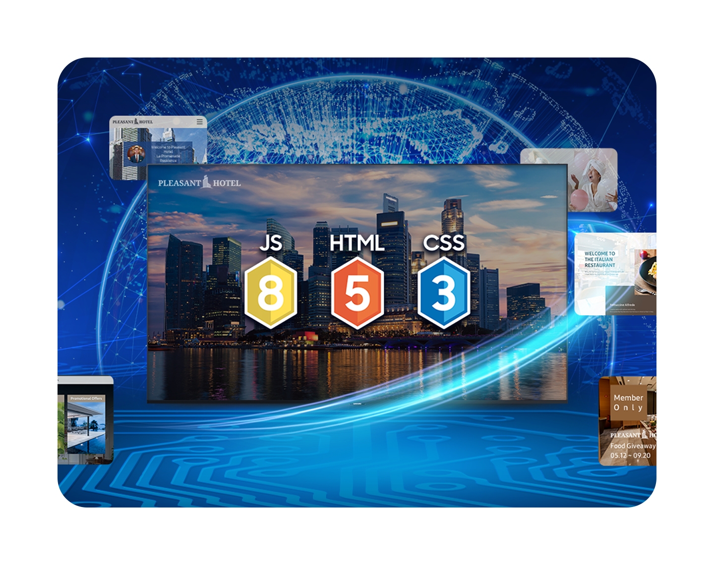 Simple, compatible web app development