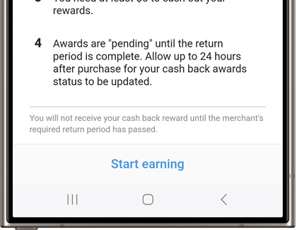 Information about pending rewards