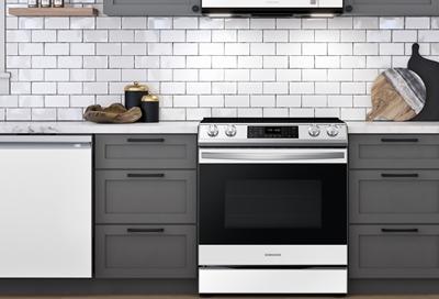 Install your Samsung gas or electric range