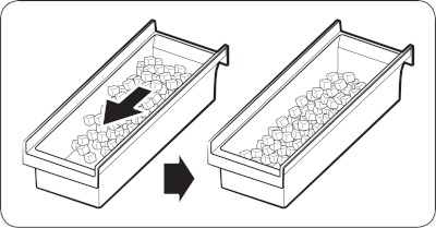 Shifting ice forward