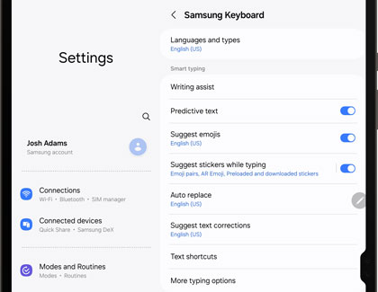Use The Keyboard On Your Galaxy Tablet