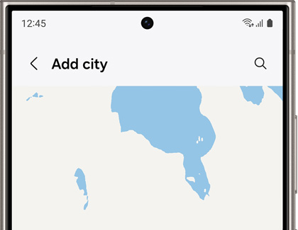 Add city screen in the Clock app