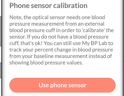 A note about Phone sensor calibration