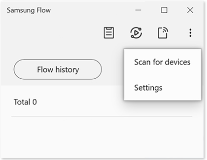 samsung flow tablet to pc
