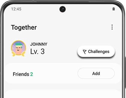 Challenges highlighted in the Samsung Health app