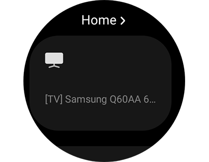 Device card displayed in the SmartThings app