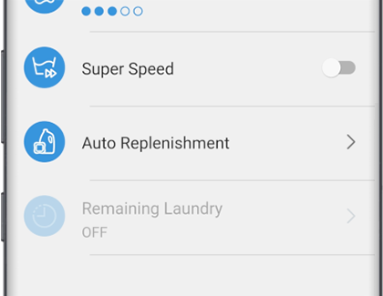 The Auto Replenishment option in SmartThings