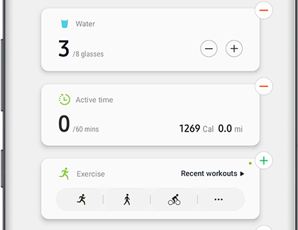 samsung health floor tracker