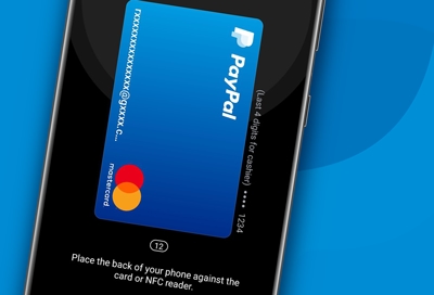 PayPal in Samsung Pay on Galaxy phone