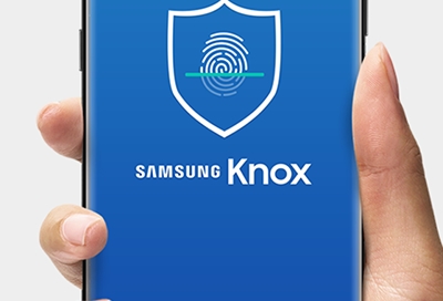 Samsung Knox displayed on Galaxy phone screen