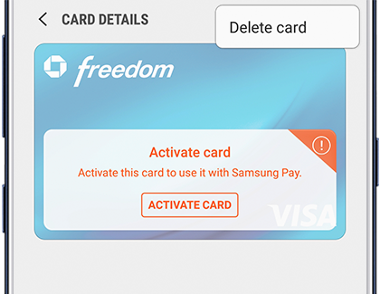 Remove A Credit Or Debit Card From Samsung Pay - delete card in samsung pay