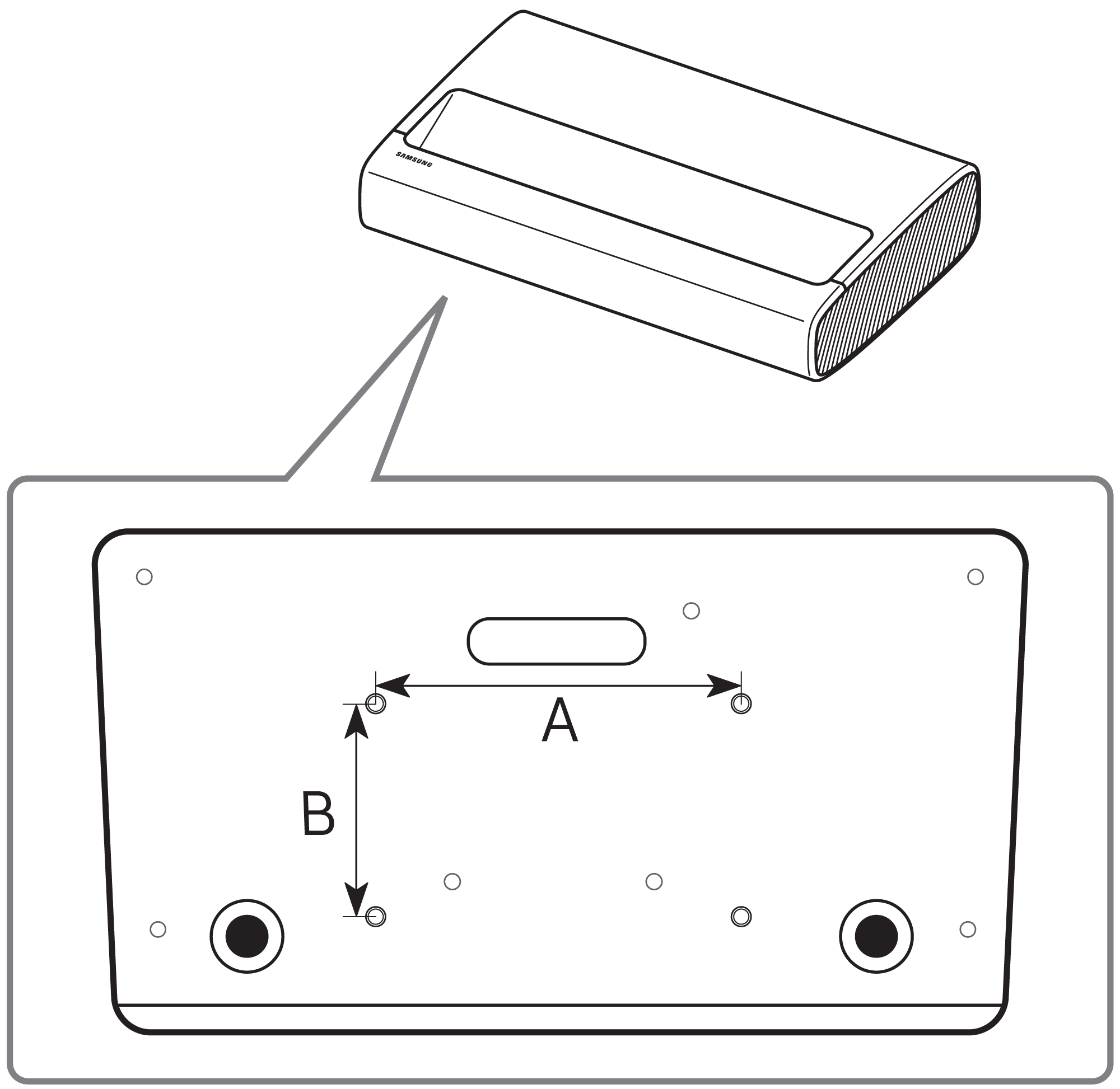 lsp9t ceiling mount