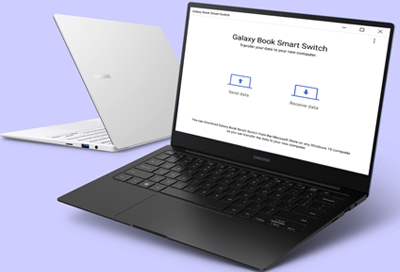 Transfer data to your new Galaxy Book with Smart Switch