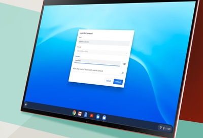 Connect to the internet on your Samsung Chromebook