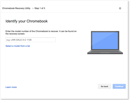 Identify your Chromebook window on a Samsung Chromebook