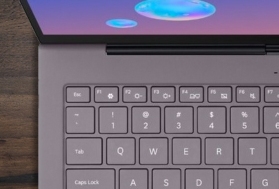 Function keys on a Galaxy Book S