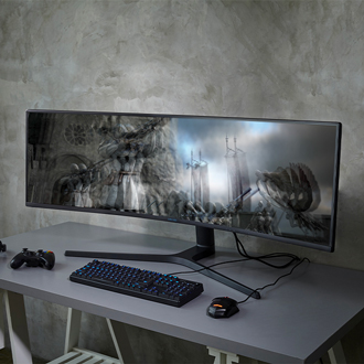 Image is distorted, ghosted, or flickering on my Samsung monitor